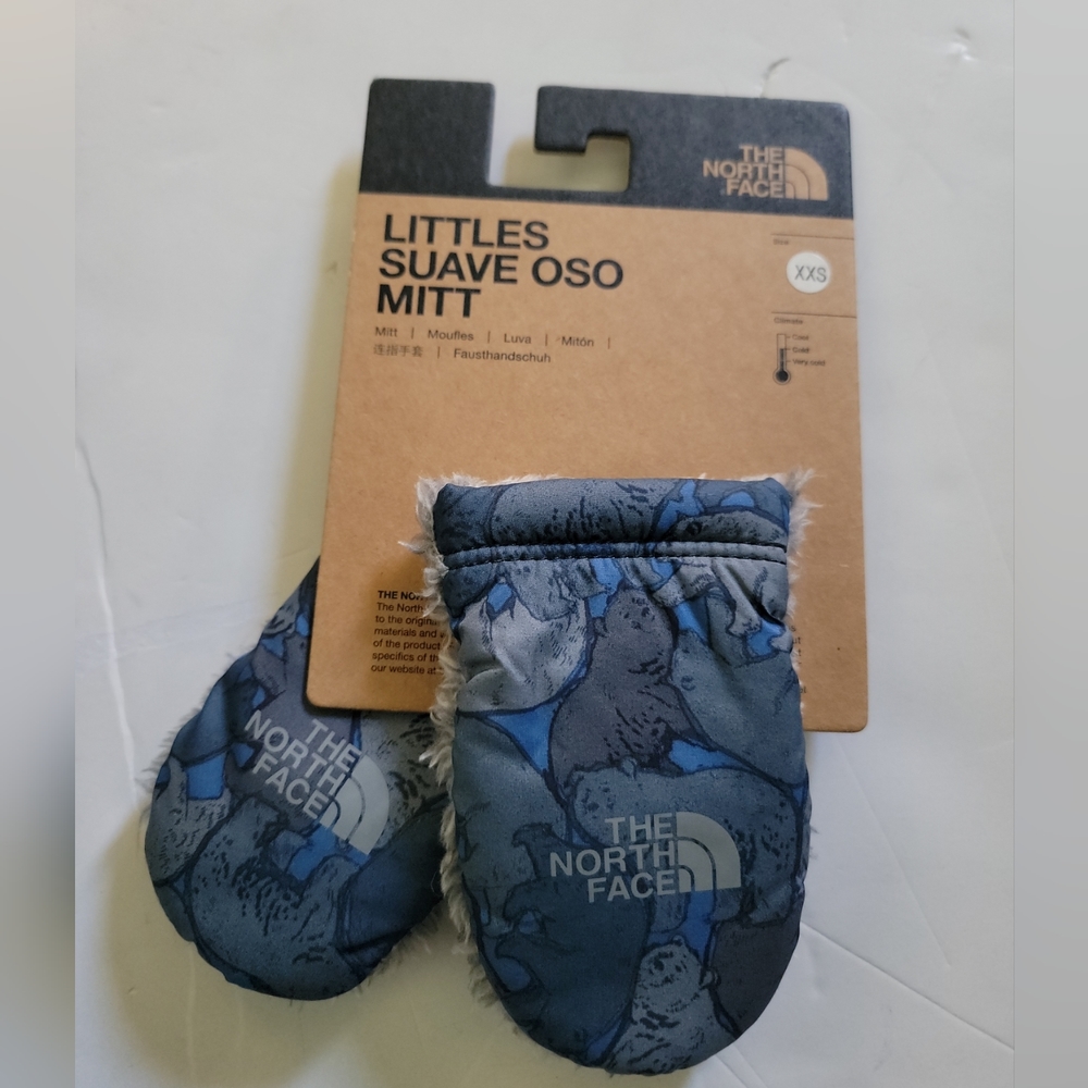 The North Face Kids Winter Mittens 2t - 5 years New Bear